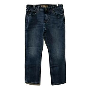 Seven 7 Jeans Co. Womens Straight Fit Denim Blue Jeans Size 30